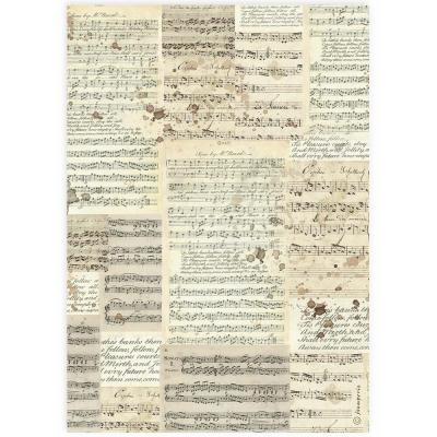 Stamperia Rice Paper - Music