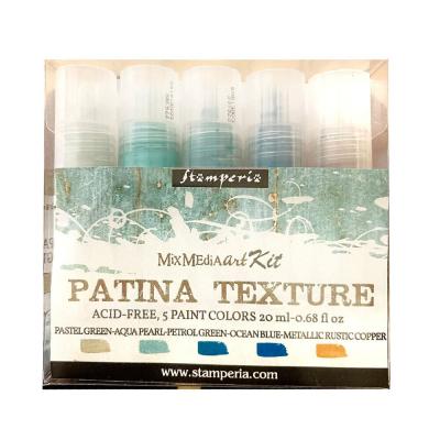 Stamperia Patina Texture Paints