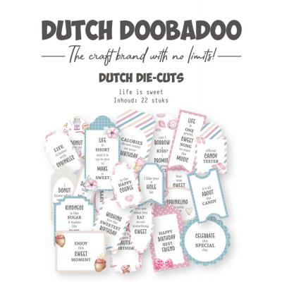 Dutch Doobadoo - Life is Sweet - Die Cuts