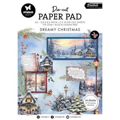 Studio Light Die-Cut Paper Pad - Dreamy Christmas
