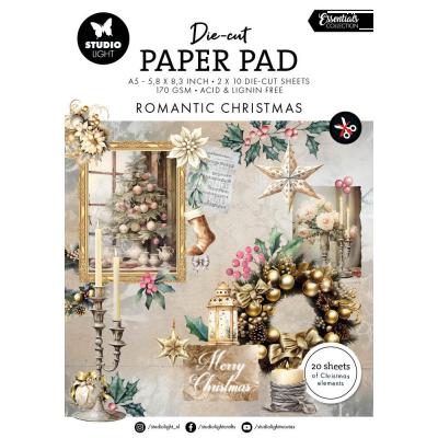 Studio Light Die-Cut Paper Pad - Romantic Christmas