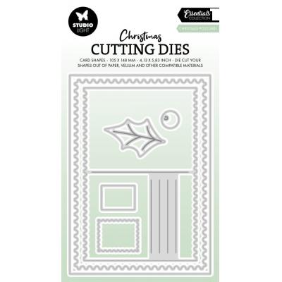 StudioLight Cutting Dies - Christmas Postcard
