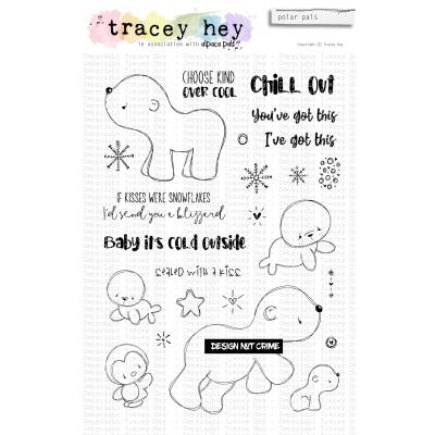 Tracey Hey Stempel - Polar Pals