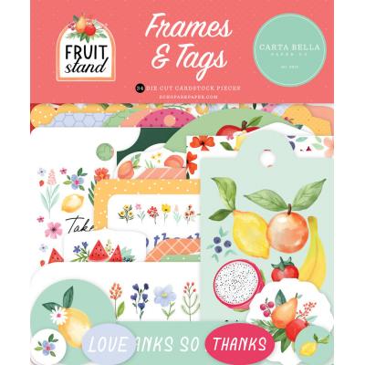 Carta Bella Fruit Stand - Frames & Tags