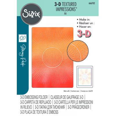 Sizzix 3D Textured Impressions Stacey Park Cosmopolitan - Shine Bright