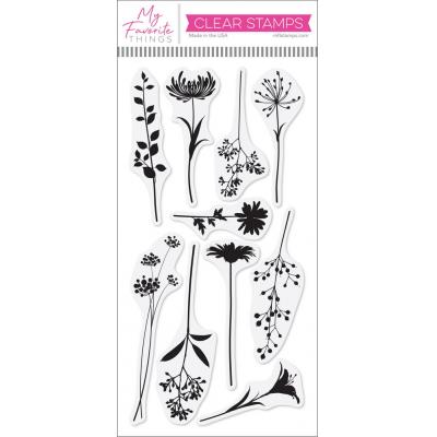 My Favorite Things Stempel - Flower Silhouettes