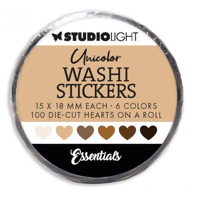 StudioLight Washi Stickers - Light Browns