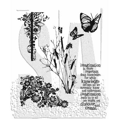 Stampers Anonymous Tim Holtz Stempel - Nature'S Discovery