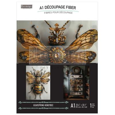 Prima Marketing Re-Design Decoupage Fiber - Gearspring Honeybee