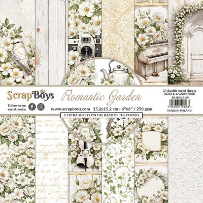 ScrapBoys Romantic Garden - Paper Pad