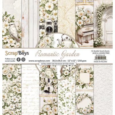 ScrapBoys Romantic Garden - Paper Pad