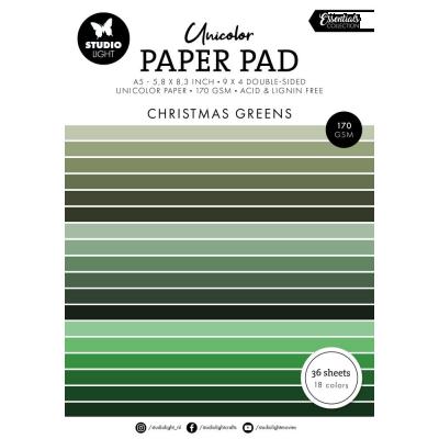 StudioLight Paper Pad - Christmas Greens