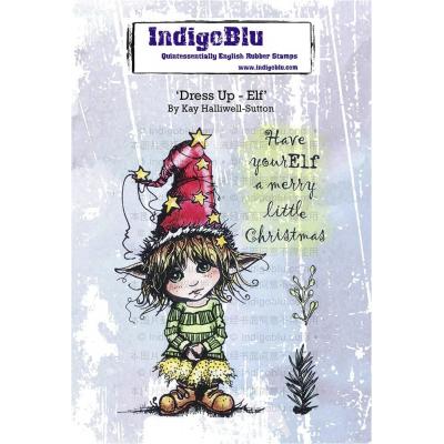 IndigoBlu Stempel - Dress Up Elf