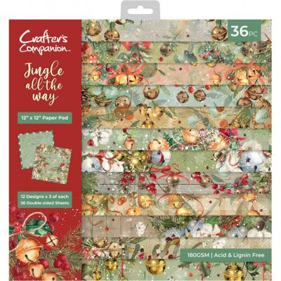 Crafter's Companion Jingle All The Way - Paper Pad