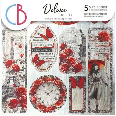 Ciao Bella Paris Je T'aime - Deluxe Paper Silver