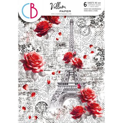 Ciao Bella Paris Je T'aime - Vellum Paper Patterns