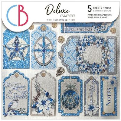 Ciao Bella Elegance of Blue - Deluxe Paper Silver