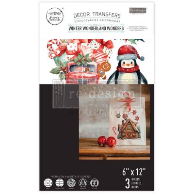 Prima Marketing Re-Design Small Transfers - Winter Wonderland Wonders