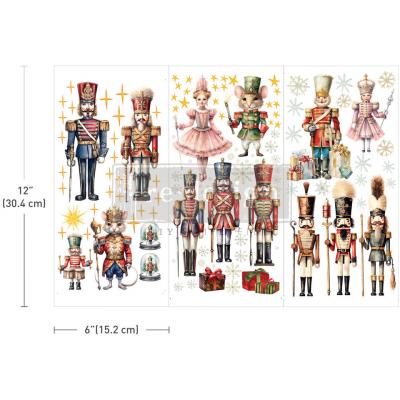 Prima Marketing Re-Design Small Transfers - Nutcracker Christmas