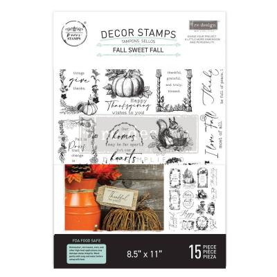 Re-Design with Prima Stempel - Fall Sweet Fall