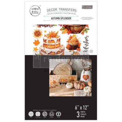 Prima Marketing Re-Design Small Transfers - Autumn Splendor