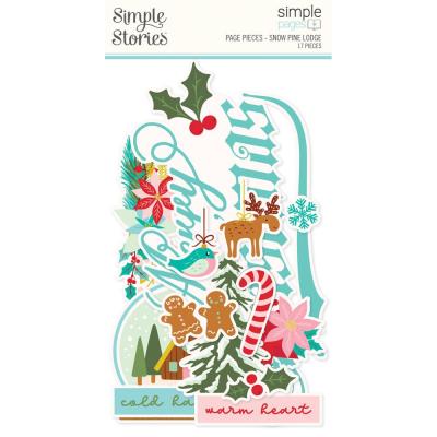 Simple Stories Snow Pine Lodge - Simple Pages Pieces