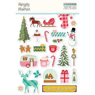 Simple Stories Snow Pine Lodge - Sticker Book