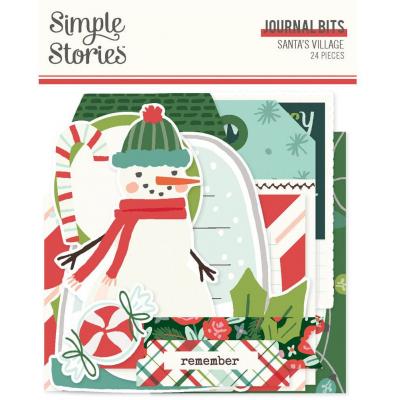 Simple Stories Santa's Village - Journal Bits & Pieces