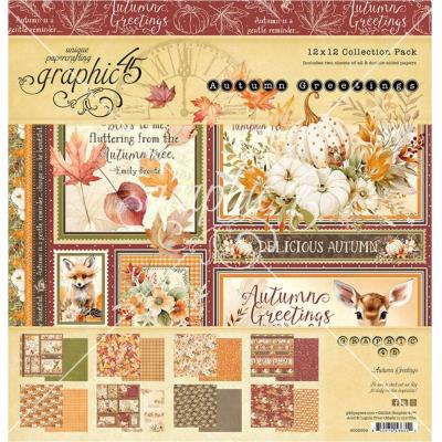 Graphic 45 Autumn Greetings - Collection Pack