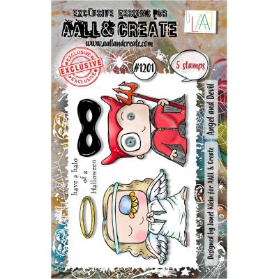 AALL & Create Stempel - Angel and Devil