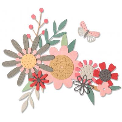 Sizzix Thinlits Sophie Guilar Cutting Dies - Guilar Bold Flora