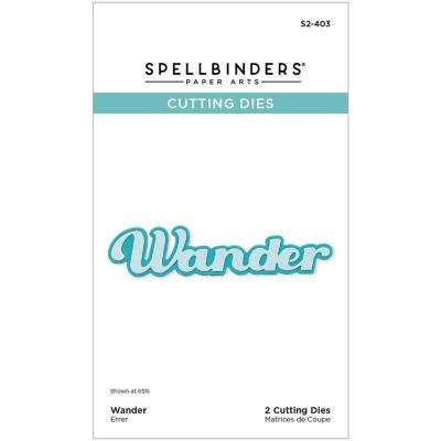 Spellbinders Etched Dies - Wander