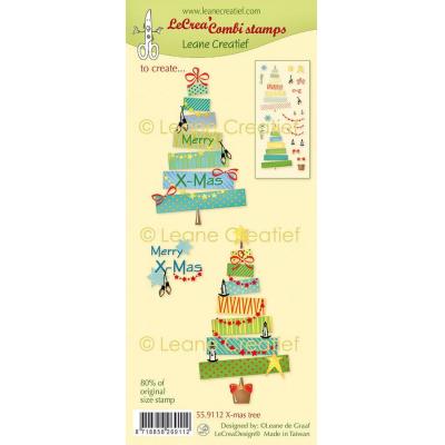 Leane Creatief Stempel - X-Mas Tree