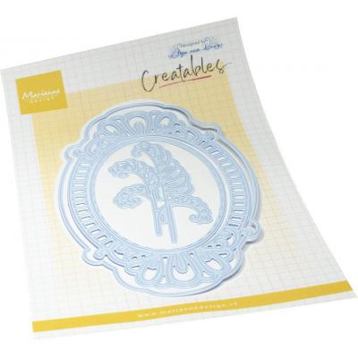 Marianne Design Cutting Dies - Anja's Classic Oval