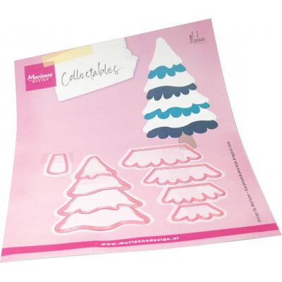 Marianne Design Cutting Dies - Snowy Tree