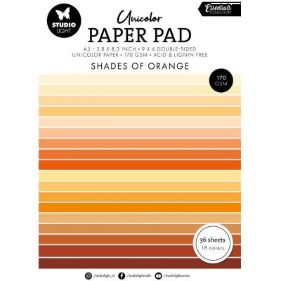 StudioLight Paper Pad - Shades Of Orange