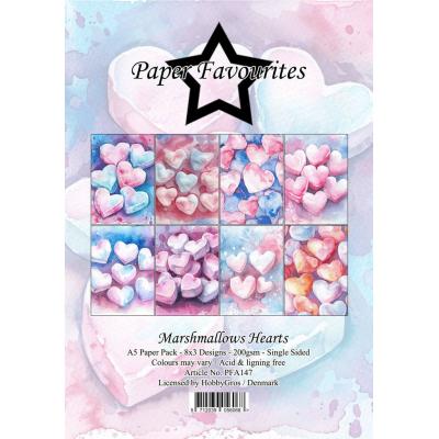 Paper Favourites Paper Pack - Marshmallows Hearts