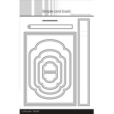 Simple and Basic Cutting Dies - Interactive Flip Card