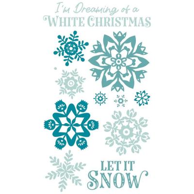 Sizzix Catherine Pooler Stempel - White Christmas