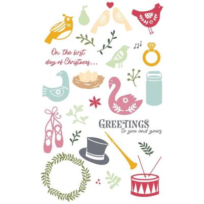 Sizzix Catherine Pooler Stempel - 12 Days of Christmas