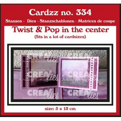 Crealies Cutting Dies - Twist & Pop In The Center