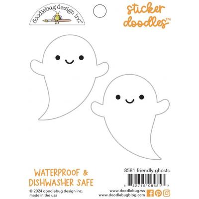 Doodlebug Hey Pumpkin - Friendly Ghosts