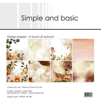 Simple and Basic Paper Pack - A Touch of Autumn