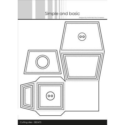 Simple and Basic Cutting Dies - Box for Sweets