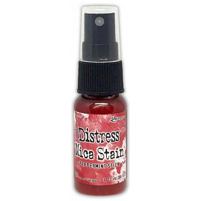 Ranger Tim Holtz Distress Distress Mica Stains Holiday - Peppermint Stick