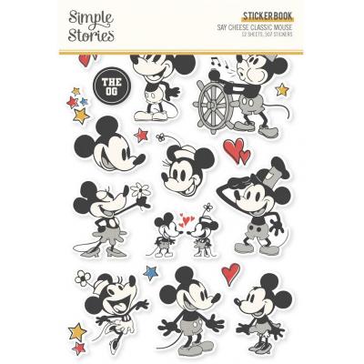 Simple Stories Say Cheese Classic Mouse - Sticker Book