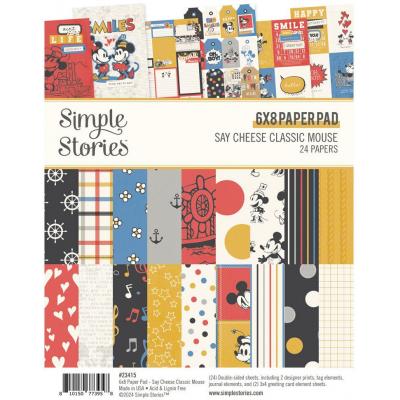 Simple Stories Say Cheese Classic Mouse - Paper Pad