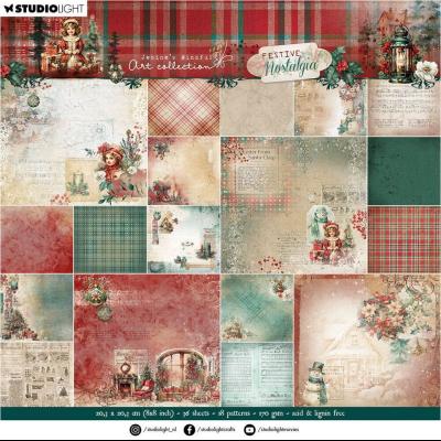 StudioLight Festive Nostalgia - Paper Pad Background