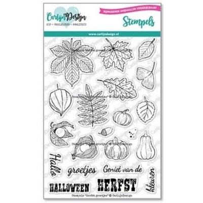 CarlijnDesign Stempel - Herfstgroetjes