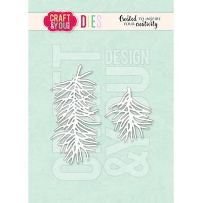 Craft & You Design Cutting Dies - Fir Branches